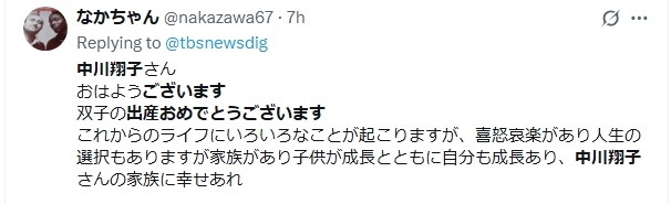 中川翔子ファンの声1