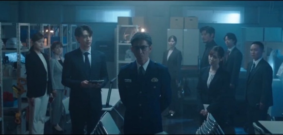 教場　卒業生集合