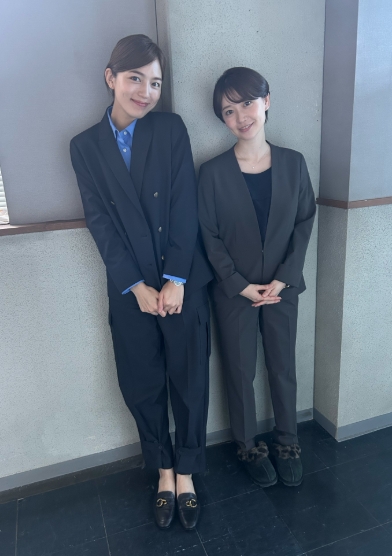 教授　川口春奈と大島優子